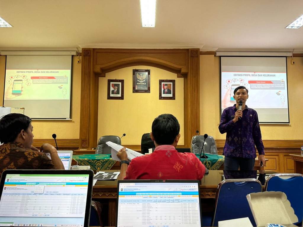 Kegiatan Bimtek Profil Desa